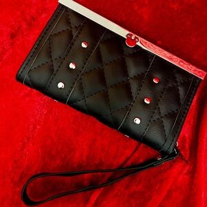 Diabla 66 vegan wallet $90 retail rockabilly goth witch purse